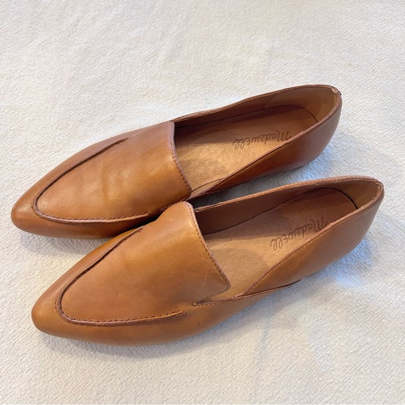 Madewell Shoes - Madewell The Frances Skimmer Leather Loafers. Size 8.5